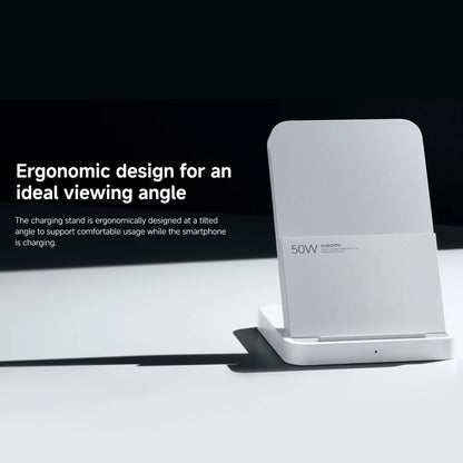 Xiaomi 50W Wireless Charging Stand Pro High-efficiency Fast Charging Highly Compatible Quiet Heat Dissipation Safe and Reliable