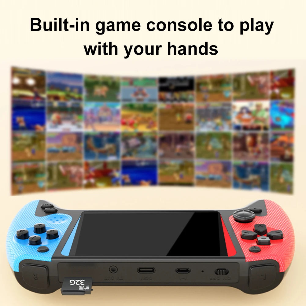 Retro Handheld Game Console Single Player Nostalgic 3.5" Screen