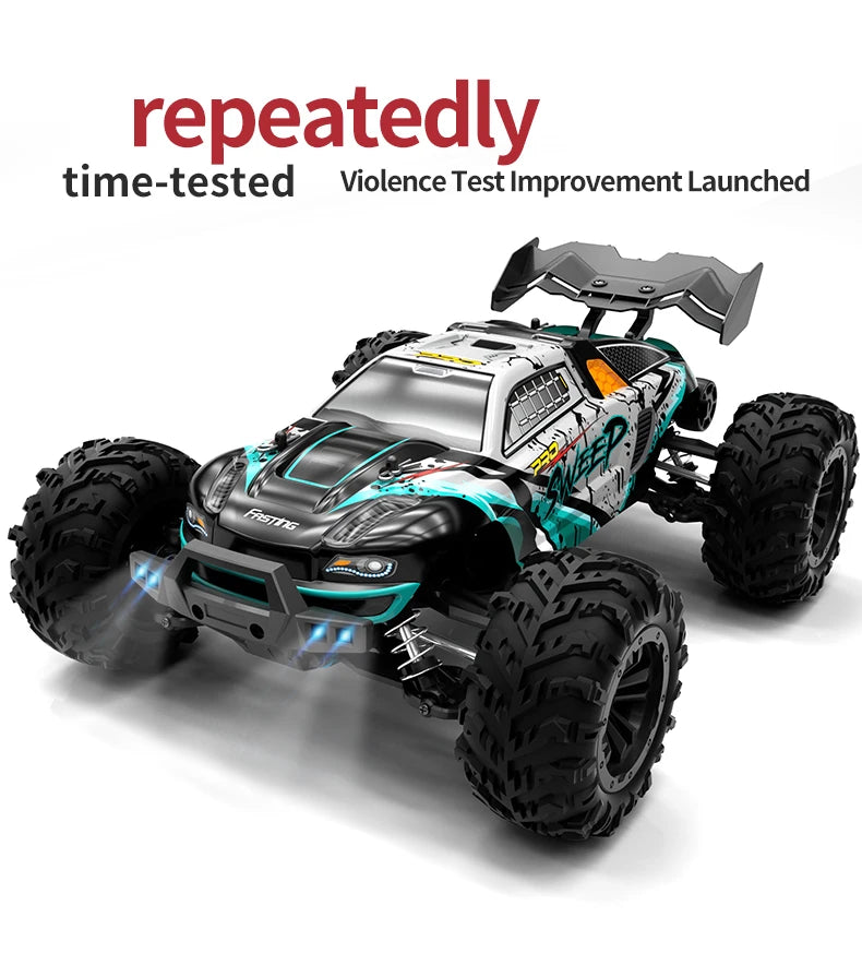High Speed RC Car 1/16 4x4 Remote Control Brushless Vehicle 2.4G 4WD Electric Off-Road Drift Crawler Toys for Children