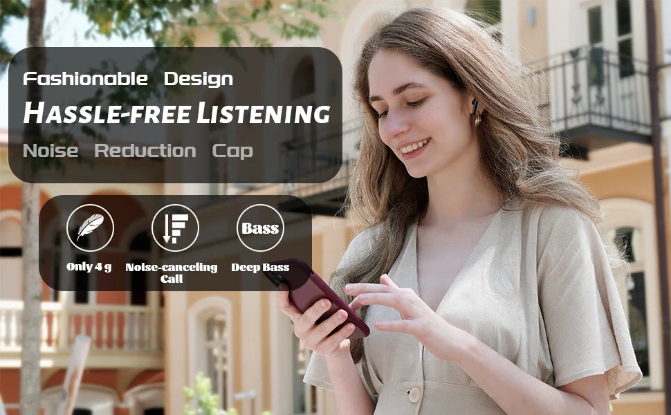 Wireless Earbuds with Bluetooth 5.3, In-Ear Headphones